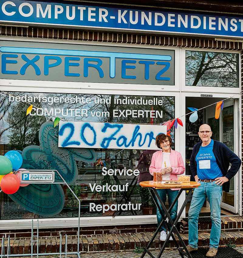 Foto von Klaus Tetzlaff von der Firma expertetz-Computerkundendienst