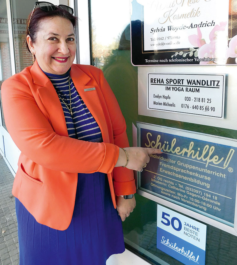 Foto von Catherine Gagern-Géronde von der Firma Schülerhilfe Wandlitz Foto von Catherine Gagern-Géronde von der Firma Schülerhilfe Wandlitz