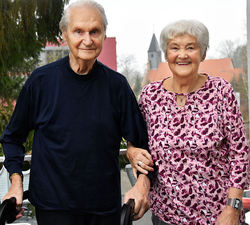 Foto von Edith Grott und Georg Grott, Wandlitzer Ehepaar, Wandlitz Foto von Edith Grott und Georg Grott, Wandlitzer Ehepaar, Wandlitz
