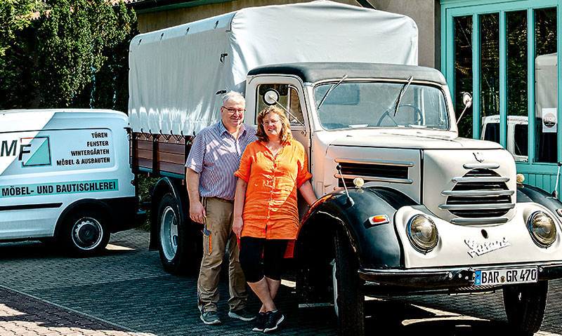 Foto von Ines Friedrich und Matthias Friedrich von der Firma Möbel- und Bautischlerei Friedrich GmbH Foto von Ines Friedrich und Matthias Friedrich von der Firma Möbel- und Bautischlerei Friedrich GmbH