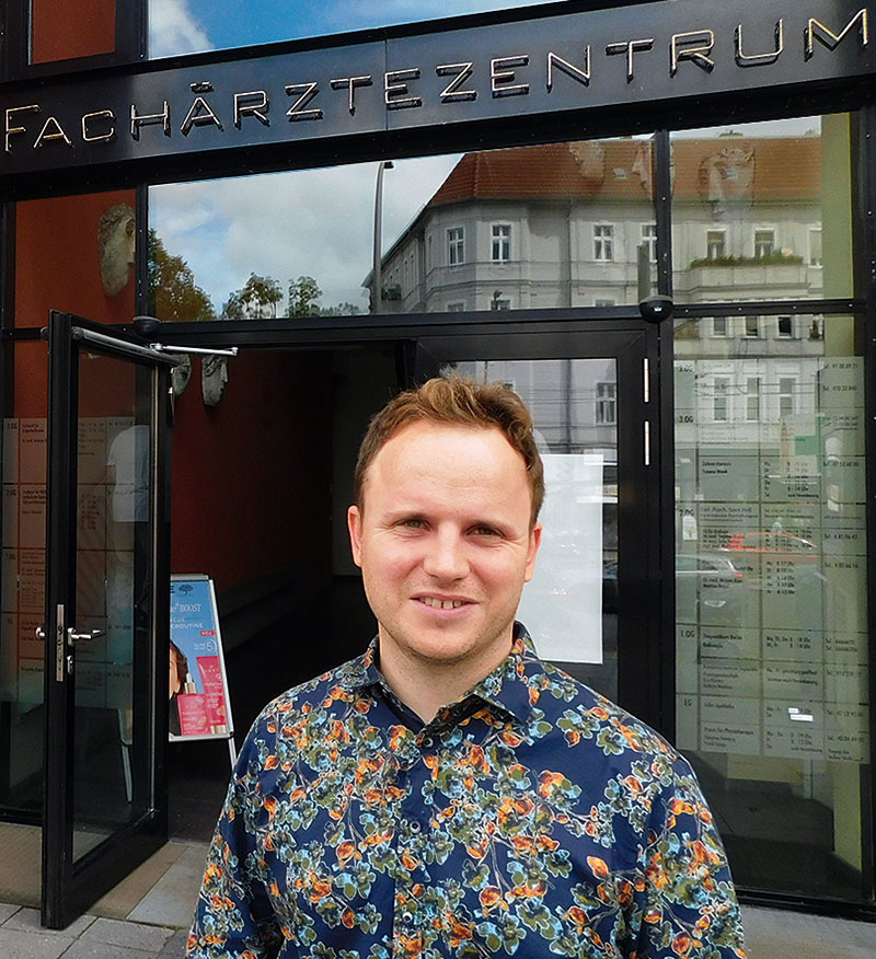 Foto von Florian Weege von der Firma Hörakustik Marlis Weege; Bernau Foto von Florian Weege von der Firma Hörakustik Marlis Weege; Bernau