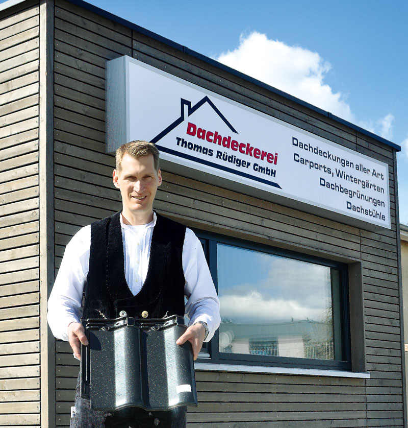 Foto von Thomas Rüdiger von der Firma Dachdeckerei Thomas Rüdiger GmbH