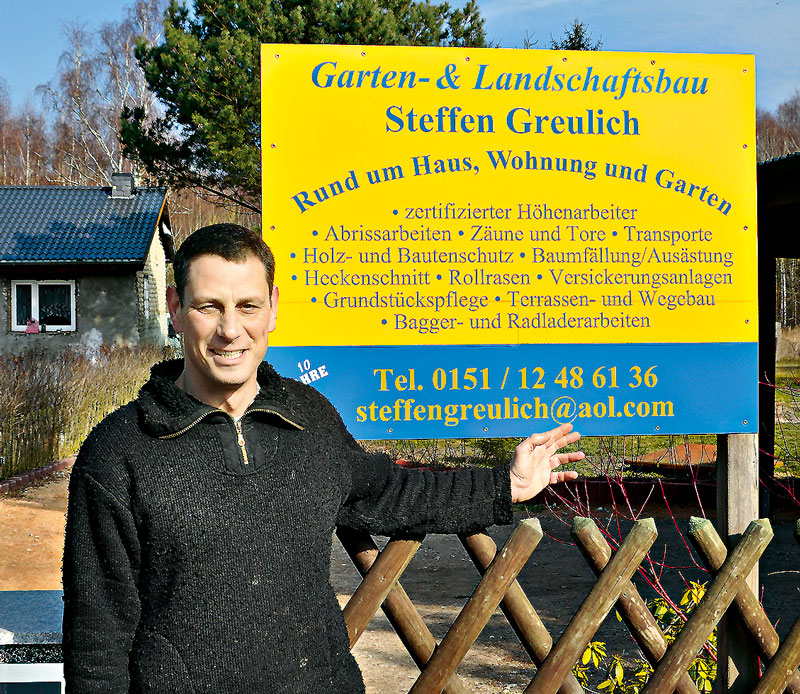 Foto von Steffen Greulich von der Firma Garten- und Landschaftsbau Steffen Greulich
