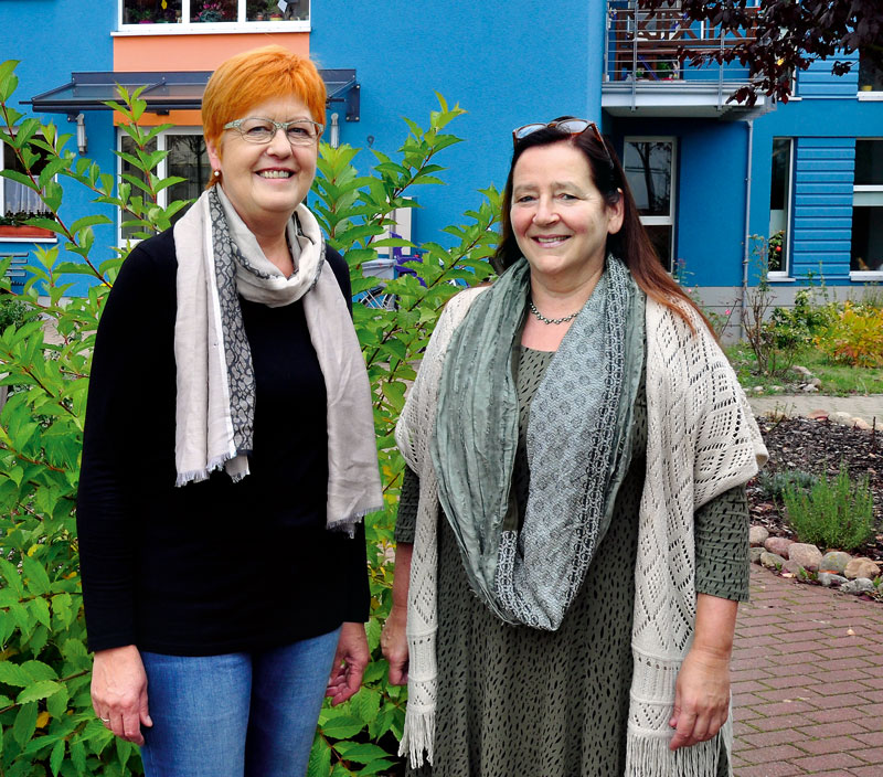 Foto von Leiterin Petra Behrendt von der Firma AWO Altenpflegeheim Wohnen „Am Weinberg“