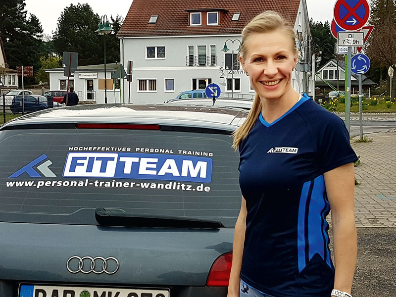 Foto von Mandy Kirstahler von der Firma Fit Team Wandlitz Drea Consult GmbH