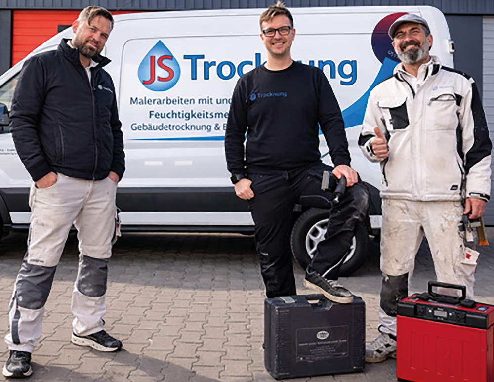 Foto von Jörn Schlüter von der Firma JS Trocknung