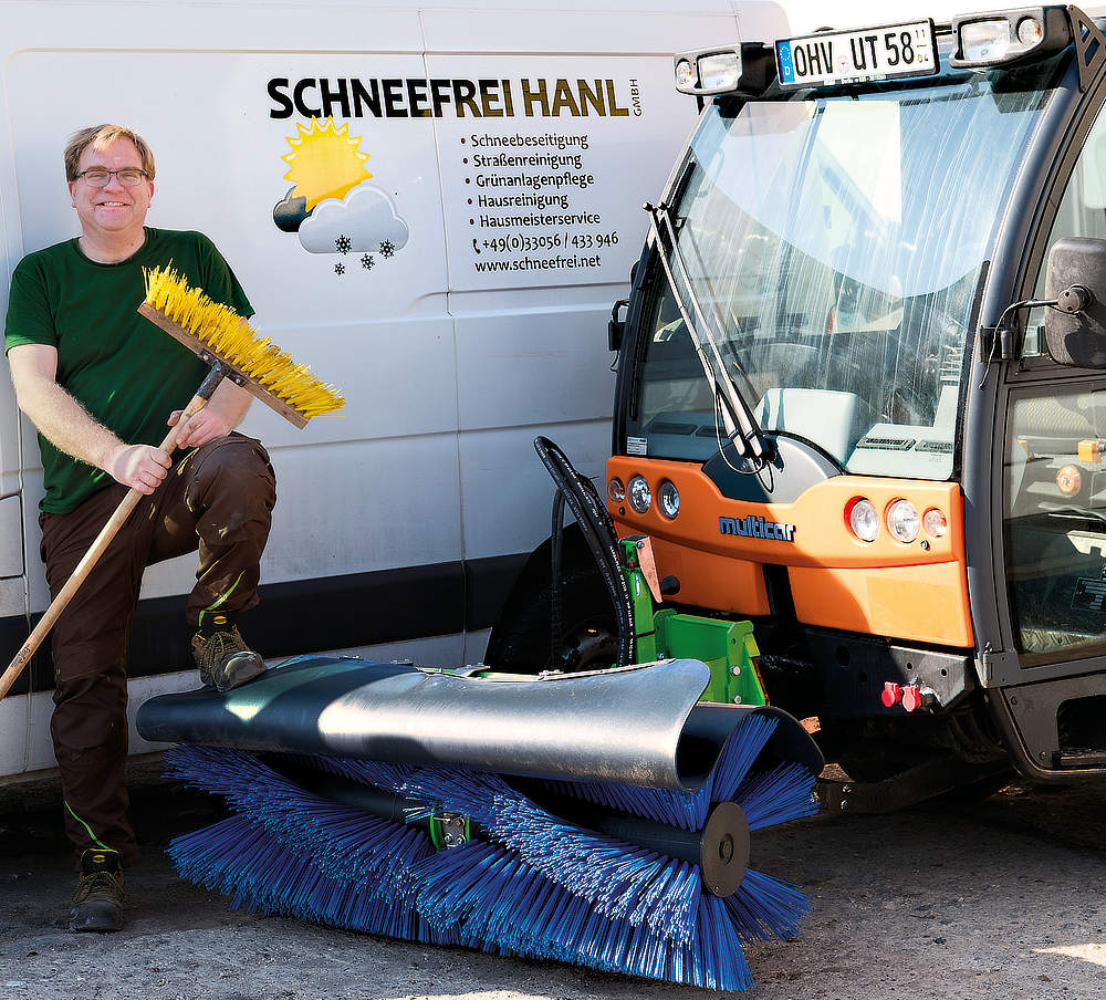 Foto von Ronny Eisermann von der Firma Schneefrei Hanl GmbH Foto von Ronny Eisermann von der Firma Schneefrei Hanl GmbH