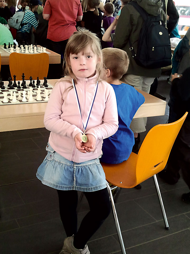 Foto von Angelina Jacoby, Schachkönigin, Wandlitz