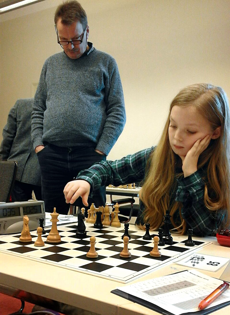 Foto von Angelina Jacoby, Schachkönigin, Wandlitz