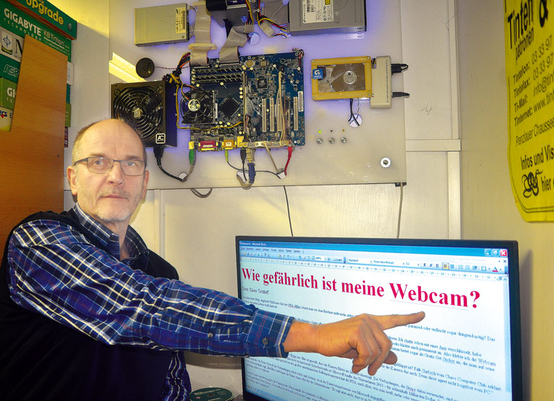 Foto von Klaus Tetzlaff von der Firma Computerkundendienst expertetz