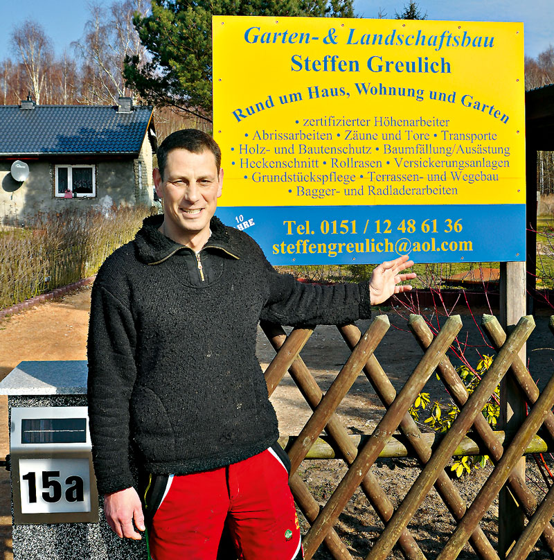 Foto von Steffen Greulich von der Firma Garten- und Landschaftsbau Steffen Greulich