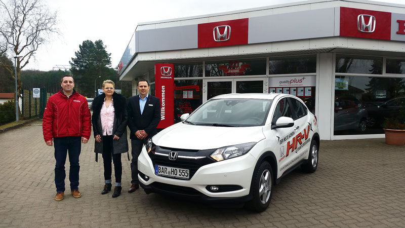 Foto von Diana Golaszewski und Kai Golaszewski von der Firma Autohaus Golaszewski & Königsdörffer oHG, Vertragshändler für HONDA und SsangYong