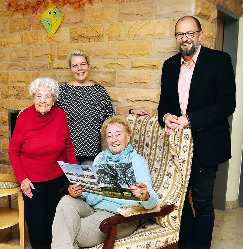 Foto von Kurt-Josef Michels und Kai-Uwe Michels von der Firma Seniorenresidenz Birkenhof