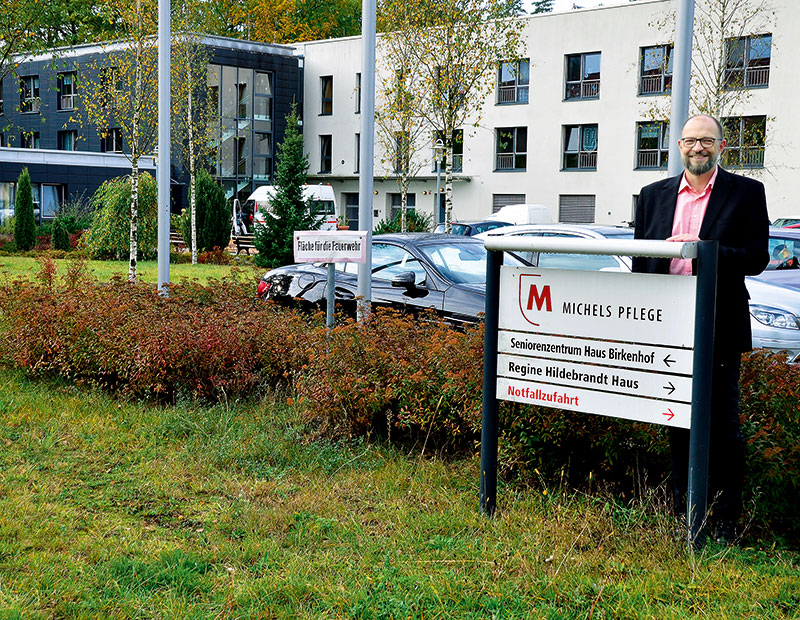 Foto von Kurt-Josef Michels und Kai-Uwe Michels von der Firma Seniorenresidenz Birkenhof