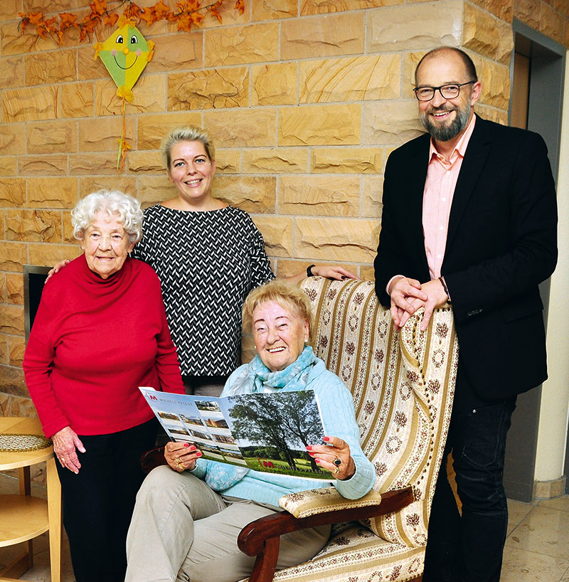 Foto von Kurt-Josef Michels und Kai-Uwe Michels von der Firma Seniorenresidenz Ulmenhof