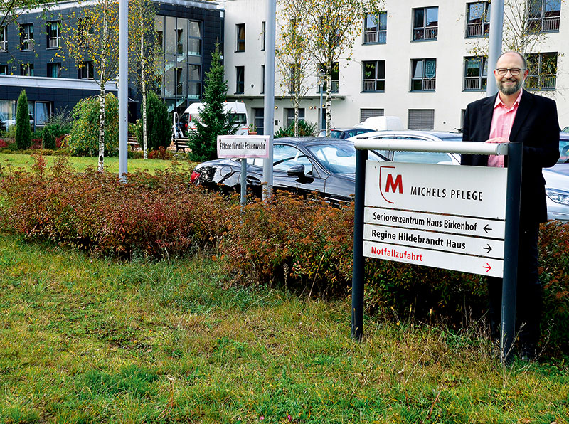 Foto von Kurt-Josef Michels und Kai-Uwe Michels von der Firma Seniorenresidenz Ulmenhof