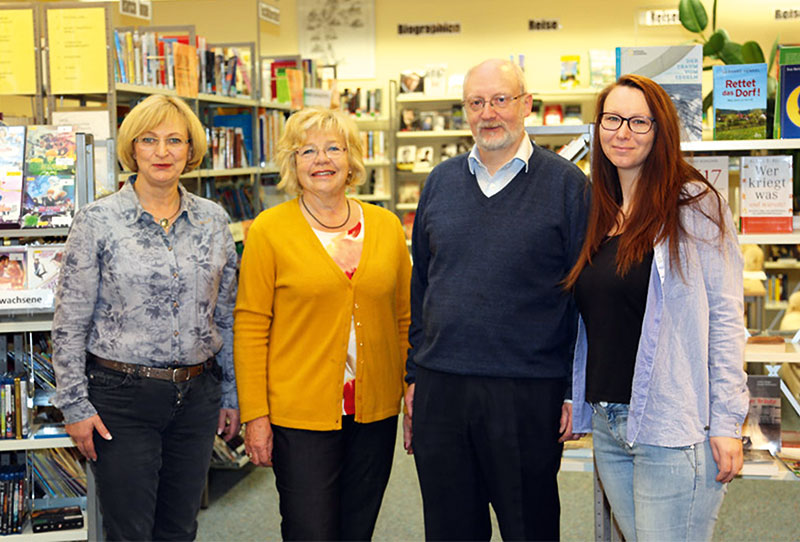 Foto von Andrea Böhlke und Petra Sankowski, Verein der Freunde und Förderer der Bibliotheken in der Gemeinde Wandlitz e.V., Wandlitz