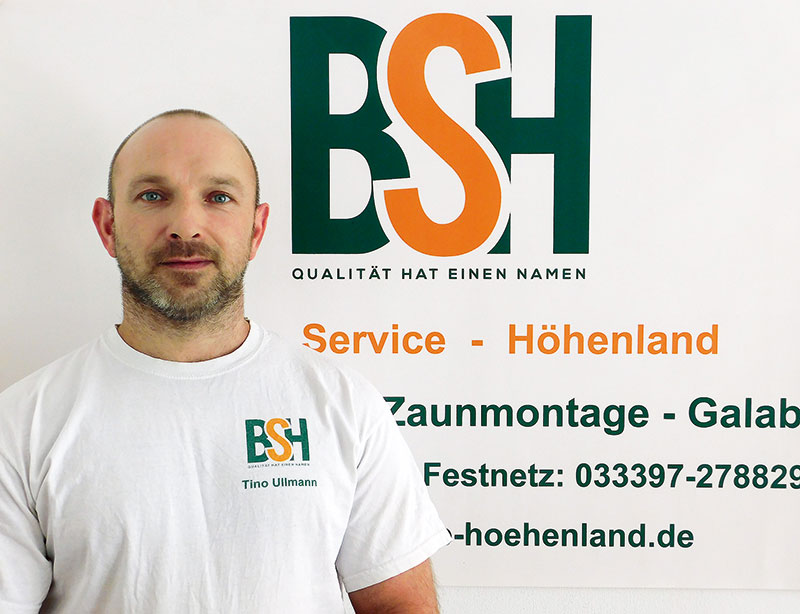 Foto von Tino Ullmann von der Firma BSH Bau Service Höhenland