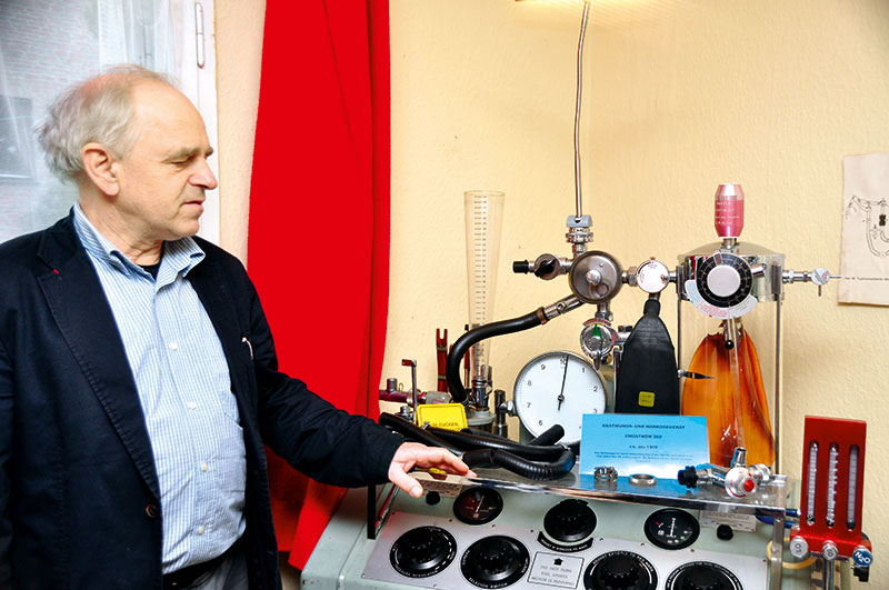 Foto von Dr. Volkmar Wünscher, Anästhesie-Museum, Wandlitz