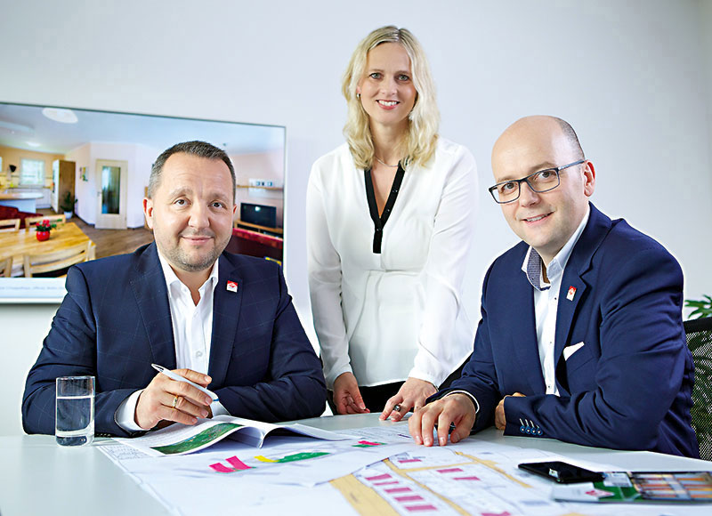 Foto von André Roth und Enrico Roth von der Firma Immobilien-GmbH Roth; Marzahn