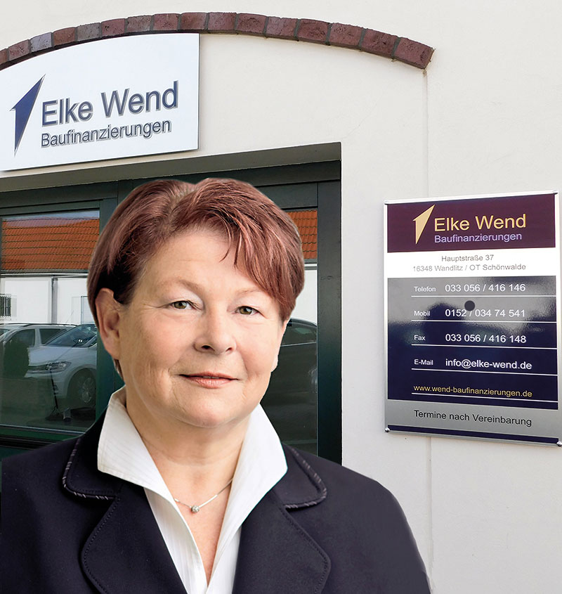 Foto von Elke Wend von der Firma Elke Wend Baufinanzierungen