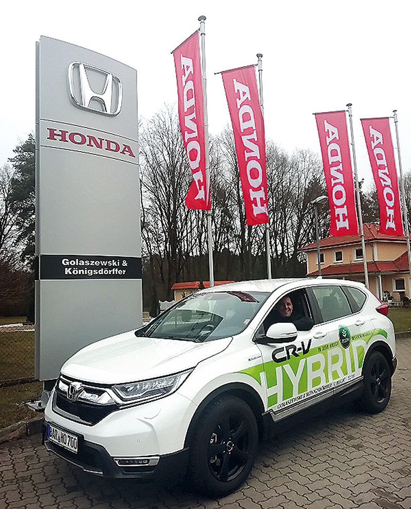 Foto von der Firma Autohaus Golaszewski & Königsdörffer oHG Vertragshändler für HONDA und SsangYong