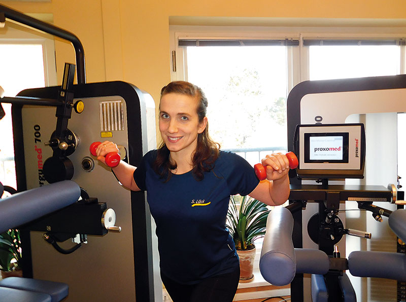 Foto von Stefanie Lück von der Firma Fit in Balance FPZ Rückenzentrum