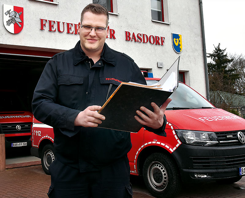 Foto von Marcus Funk, Feuerwehr-Lehrer, Wandlitz