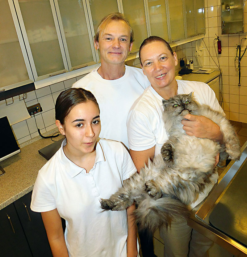 Foto von Dorothee Kammbach und Christian Kammbach von der Firma Tierarztpraxis Kammbach