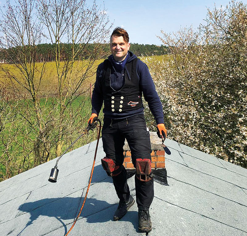 Foto von Fabian Seidner von der Firma Dach- und Klempnerarbeiten Fabian Seidner