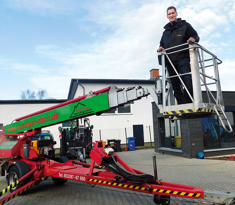 Foto von Thomas Rüdiger von der Firma Dachdeckerei Thomas Rüdiger GmbH