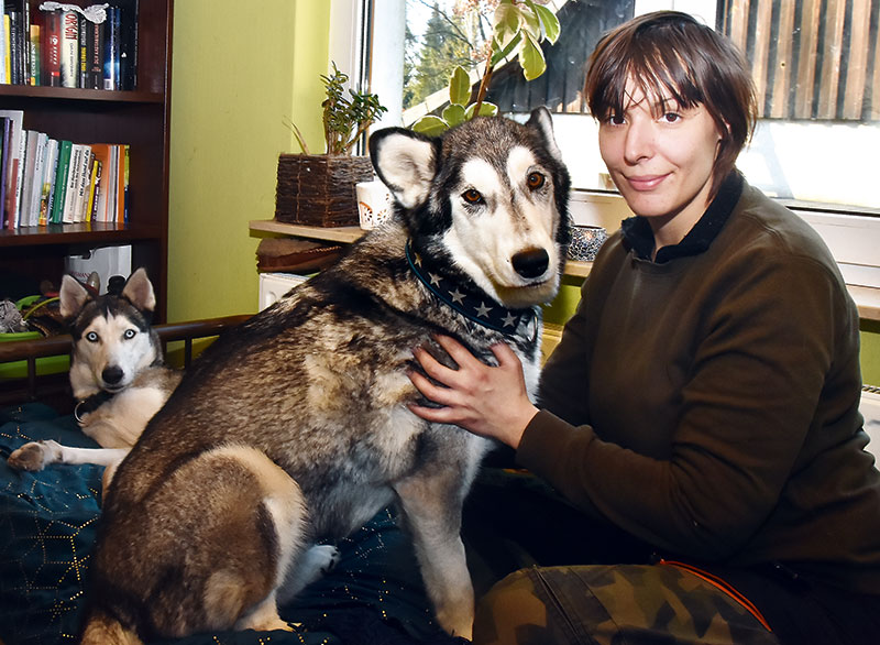 Foto von Tatjana Boschen, Husky-Rennen, Wandlitz