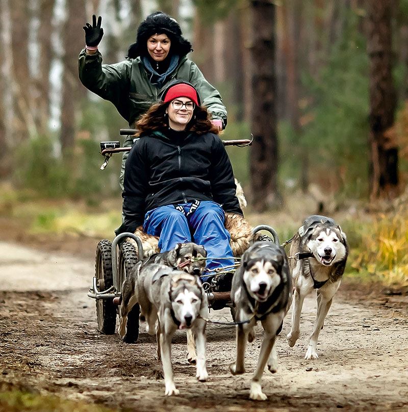 Foto von Tatjana Boschen, Husky-Rennen, Wandlitz