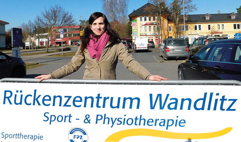 Foto von Stefanie Lück von der Firma Rückenzentrum Wandlitz