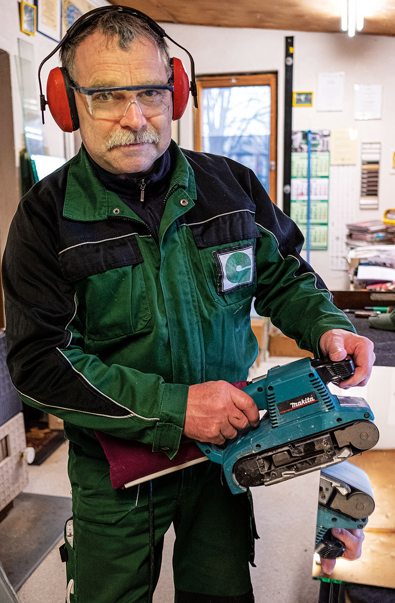 Foto von Jürgen Hintze von der Firma Glaserei Jürgen Hintze Innungsbetrieb