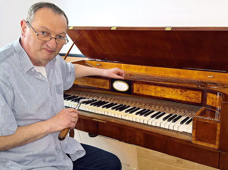 Foto von Joachim Thiele von der Firma PianoService Joachim Thiele