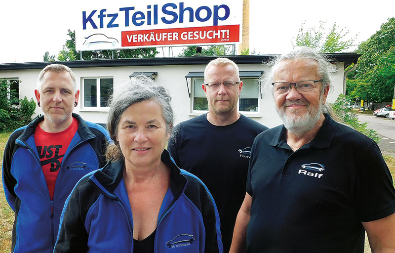 Foto von Jana Raeder und Ralf Raeder von der Firma KfzTeilShop