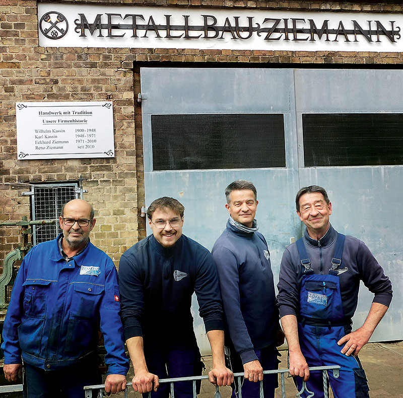 Foto von Reno Ziemann von der Firma Ziemann Metallbau GmbH Foto von Reno Ziemann von der Firma Ziemann Metallbau GmbH