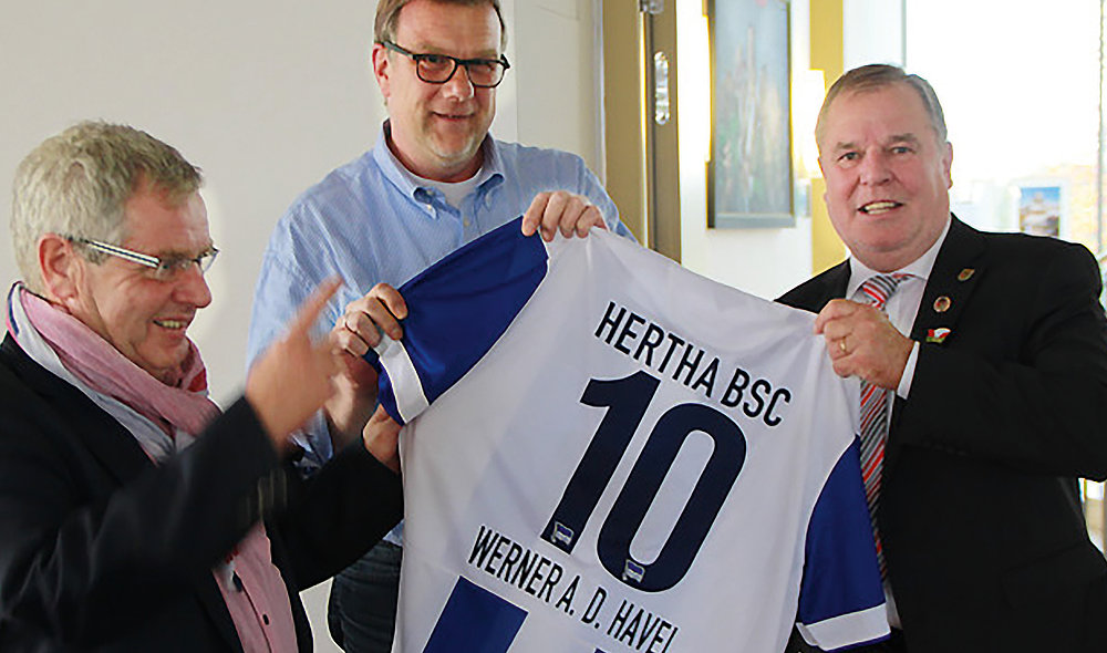 Foto von Klaus-Dieter Bartsch, Ehrenbürger der Stadt Werder und Ehrenvorsitzender vom „Werderaner FC Viktoria 1920“, Werder Foto von Klaus-Dieter Bartsch, Ehrenbürger der Stadt Werder und Ehrenvorsitzender vom „Werderaner FC Viktoria 1920“, Werder