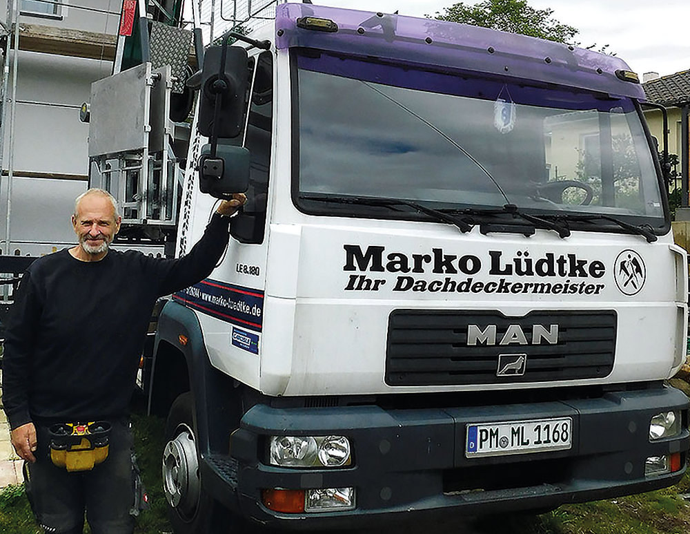 Foto von Marko Lüdtke von der Firma Dachdeckermeister Marko Lüdtke Foto von Marko Lüdtke von der Firma Dachdeckermeister Marko Lüdtke