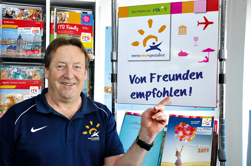 Foto von Siegfried Körber von der Firma Neumann Reisebüro