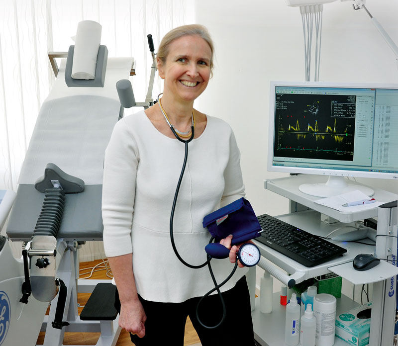 Foto von Dr. Natascha Hess von der Firma Kardiologie Werder