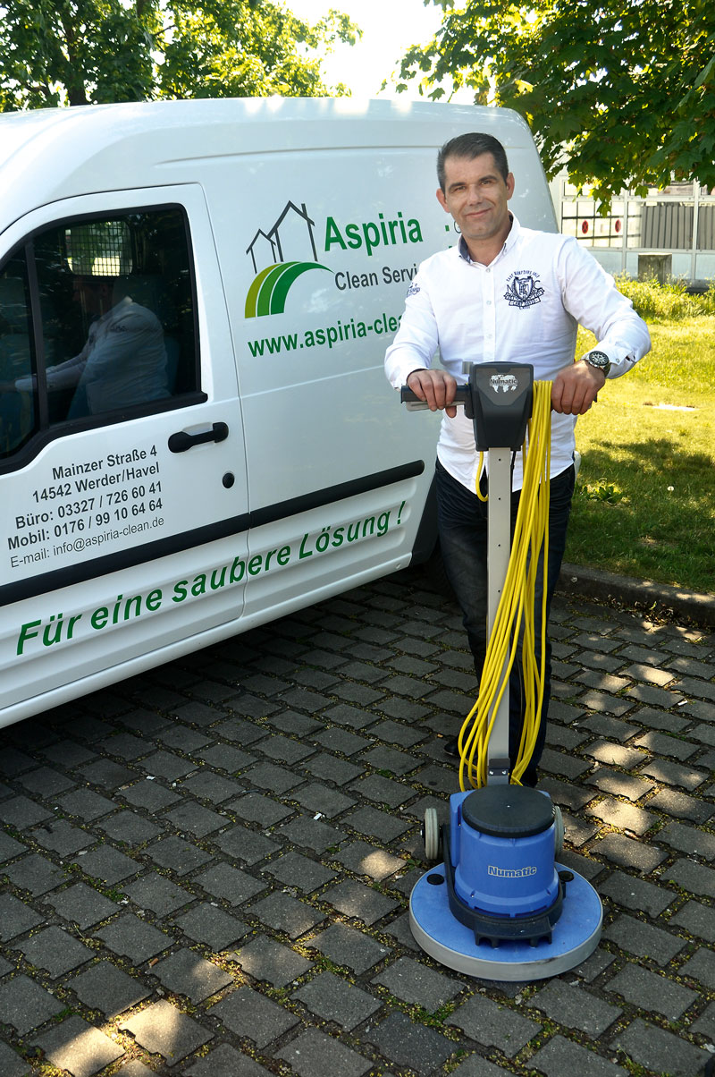 Foto von Suad Husejdic von der Firma Aspiria Clean Service