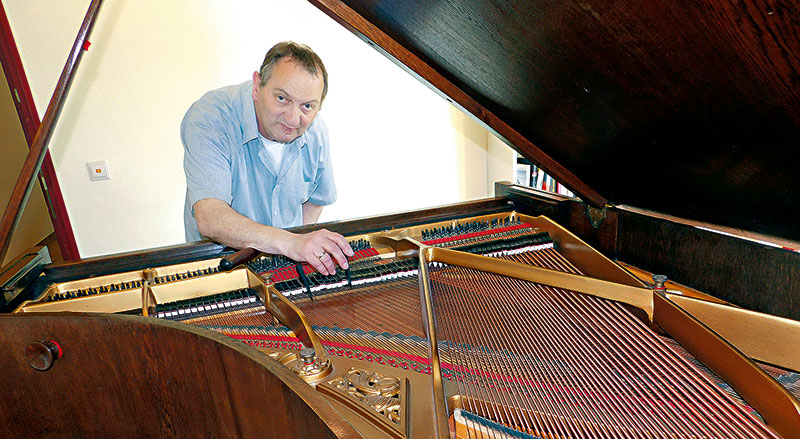 Foto von Joachim Thiele von der Firma PianoService Joachim Thiele