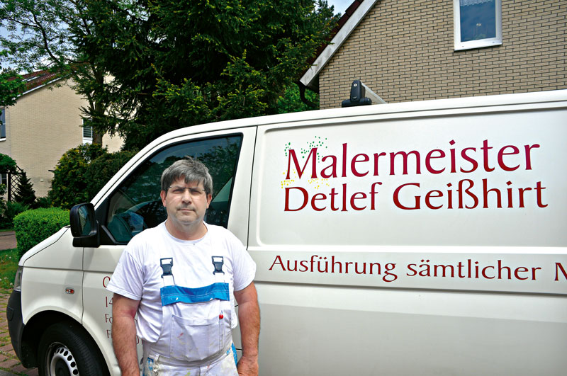 Foto von Detlef Geißhirt von der Firma Malermeister Detlef Geißhirt
