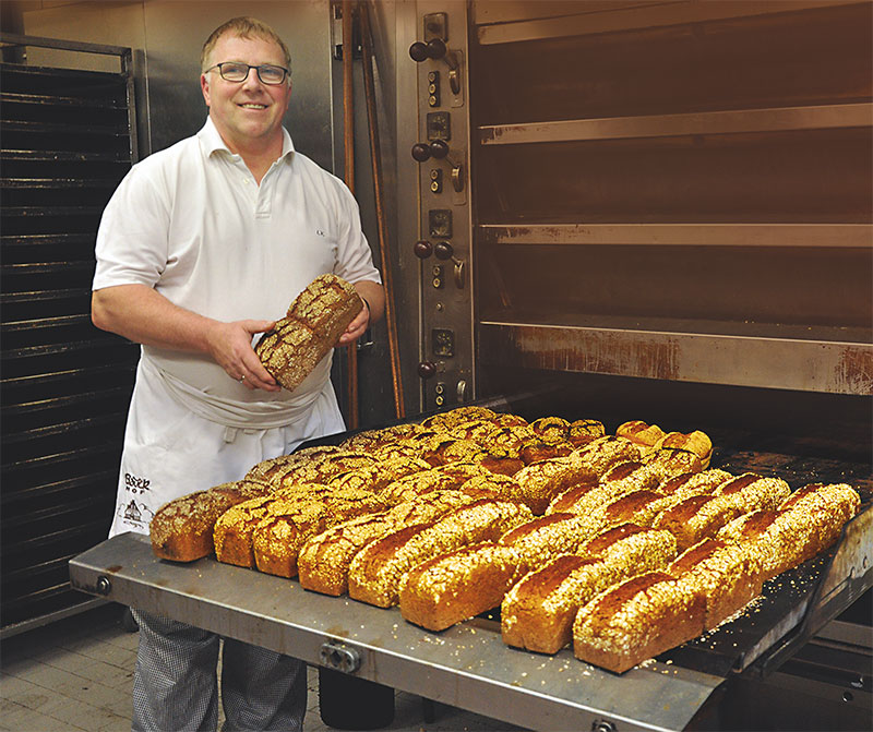 Foto von Lutz Kirstein von der Firma Landbäckerei und Café Kirstein; Berliner Straße