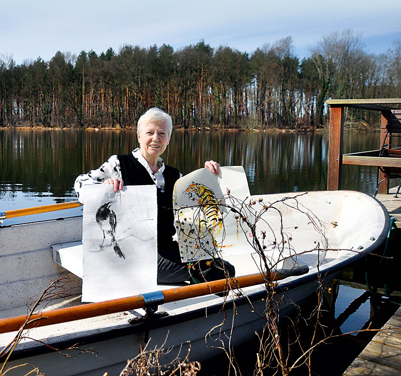 Foto von Dr. Monika Arlt, Künstlerin, Werder