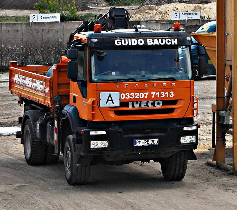 Foto von Guido Bauch und Gabriele Kruschke von der Firma Plötziner Erden GmbH