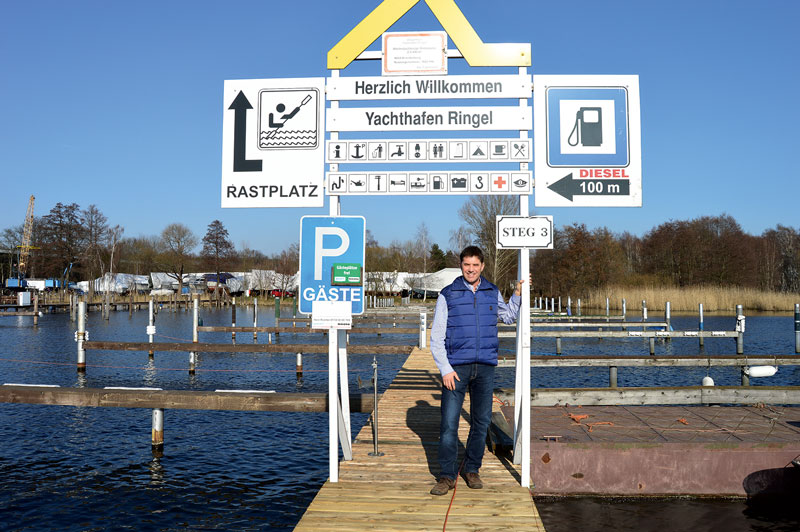 Foto von Frank Ringel von der Firma Yachthafen Ringel & Trattoria La Marinara