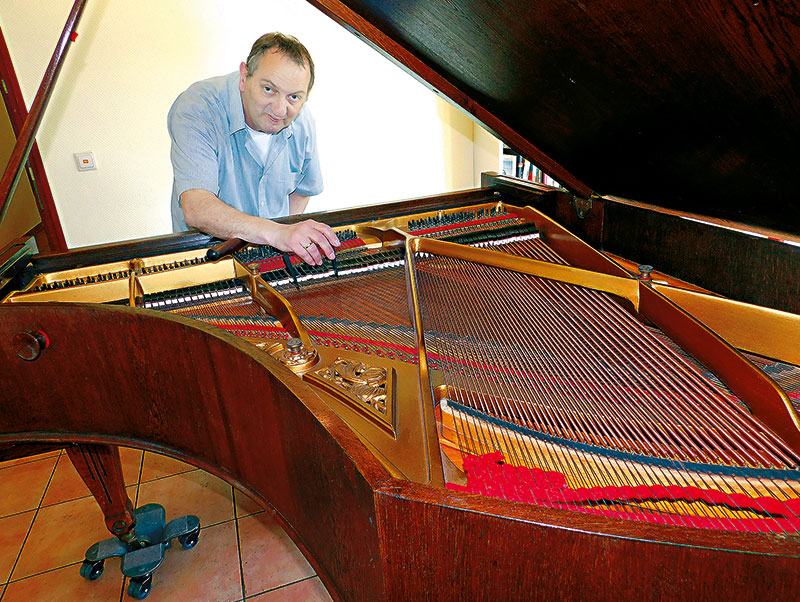 Foto von Joachim Thiele von der Firma PianoService Joachim Thiele